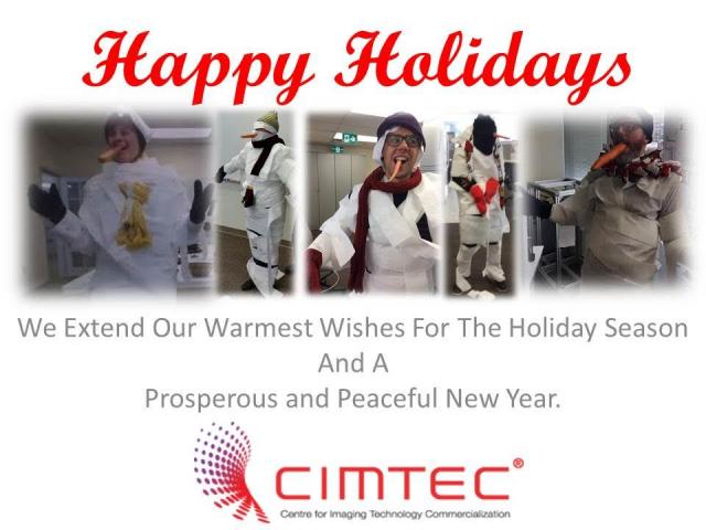 CIMTEC Extends Holiday Greetings 